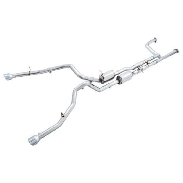 Awe Cat Back Tuning Exhaust for 2021 RAM 1500 TRX, Chrome 3015-32004 - main